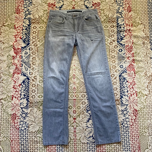Joe's Jeans Brixton Fit Faded Distressed Grey Denim 30 - Picture 2 of 13